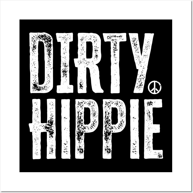 Dirty Hippie Wall Art by colorsplash